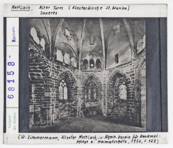 Vorschaubild Mettlach, Alter Turm, Inneres (Klosterkirche St. Marien) Diasammlung